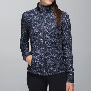 Lululemon Forme Jacket w/ Cuffins Midweight Layer Full Zip Luon Jacket sz 2